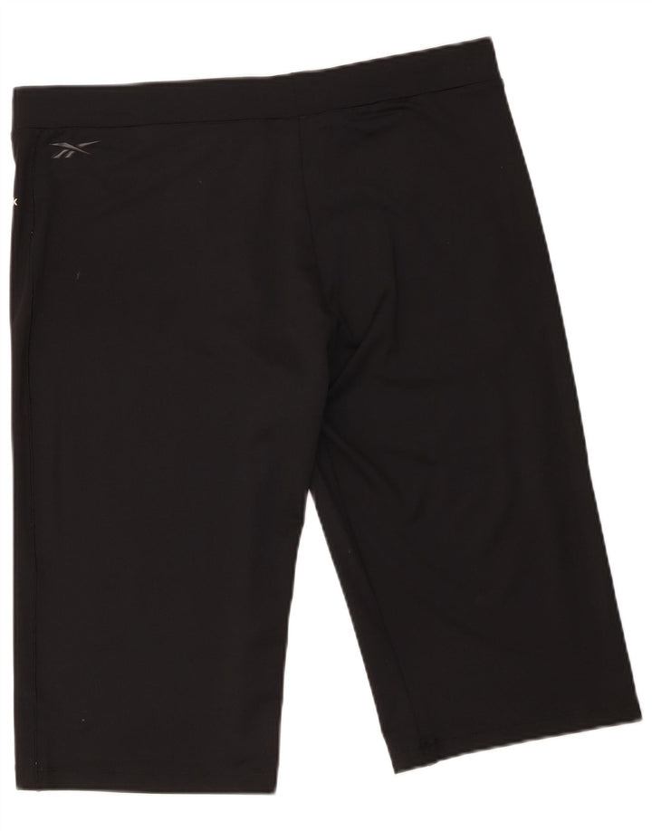 Bermuda esportiva Nike feminina UK 18 XL preta poliéster