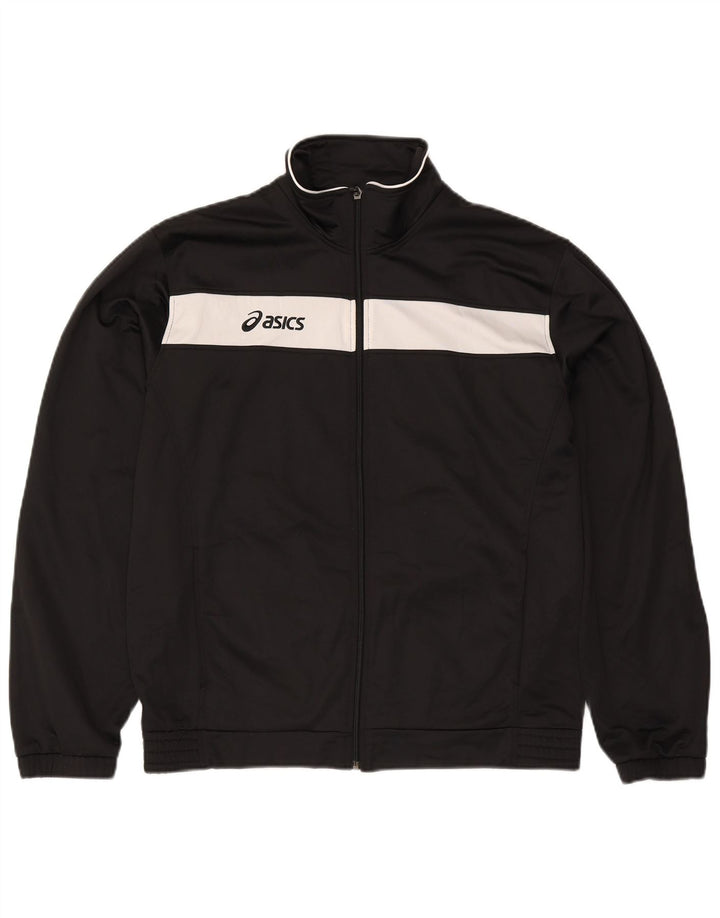 Jaqueta Asics Masculina Graphic Tracksuit XL Preto Colourblock Poliéster