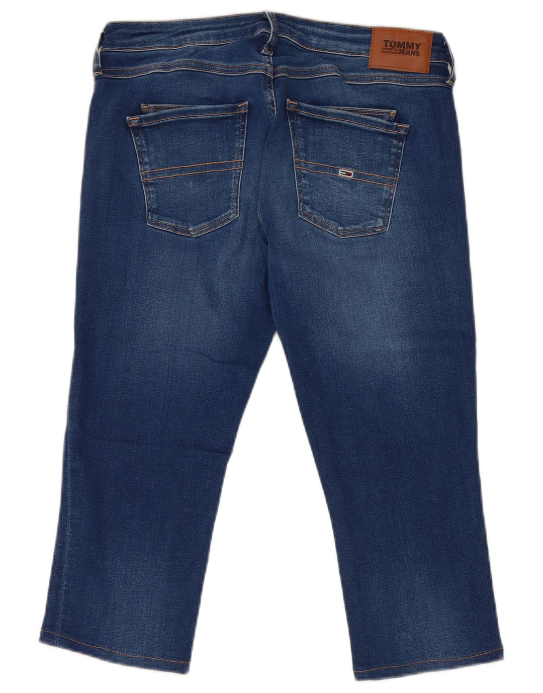 Jeans Tommy Hilfiger feminino Capri W30 L18 azul algodão
