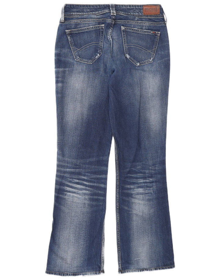 Jeans feminino Tommy Hilfiger Bootcut W28 L30 azul algodão