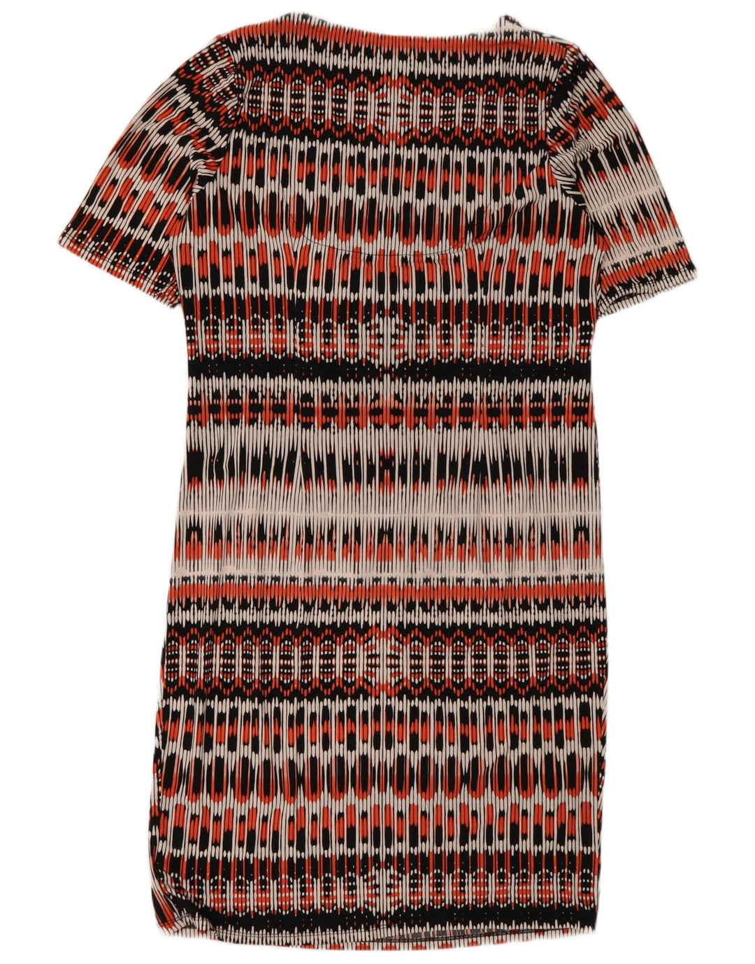 Vestido feminino Marks & Spencer UK 16 grande multicolorido geométrico