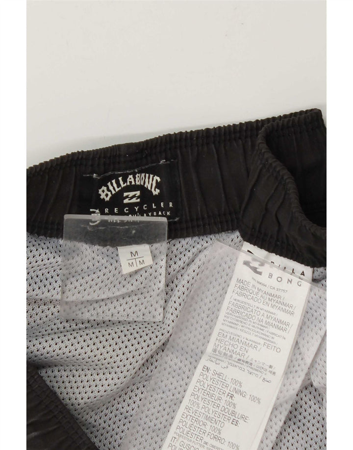 Shorts esportivos femininos Billabong UK 14 poliéster cinza médio