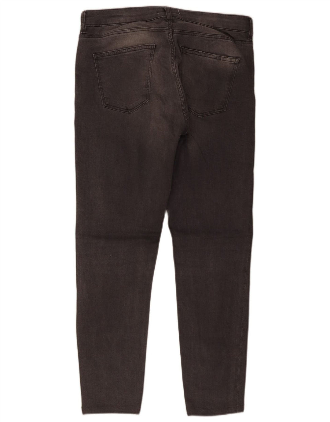 Calça jeans feminina Zara EU 40 médio W30 L25 algodão cinza