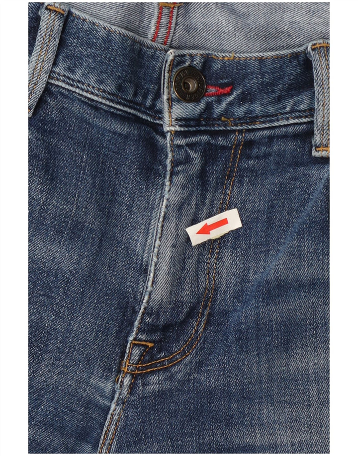 Tommy Hilfiger Masculino Slim Jeans W36 L30 Azul Algodão