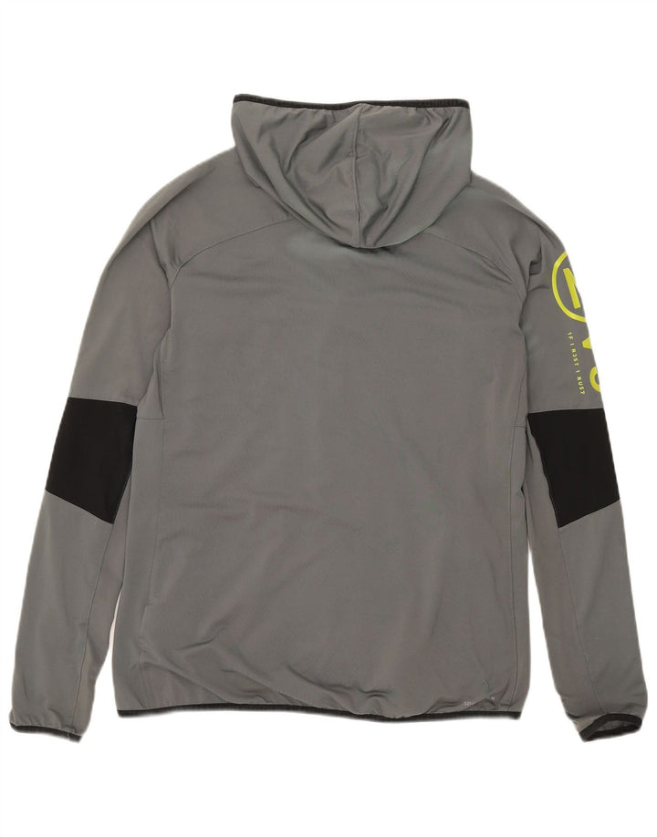 Jaqueta feminina Reebok Graphic Tracksuit Top UK 16/18 grande cinza colorblock