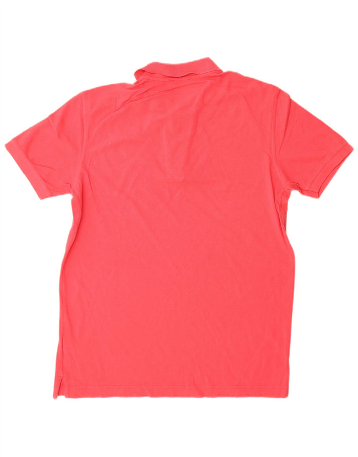 Camisa polo masculina Benetton médio algodão vermelho