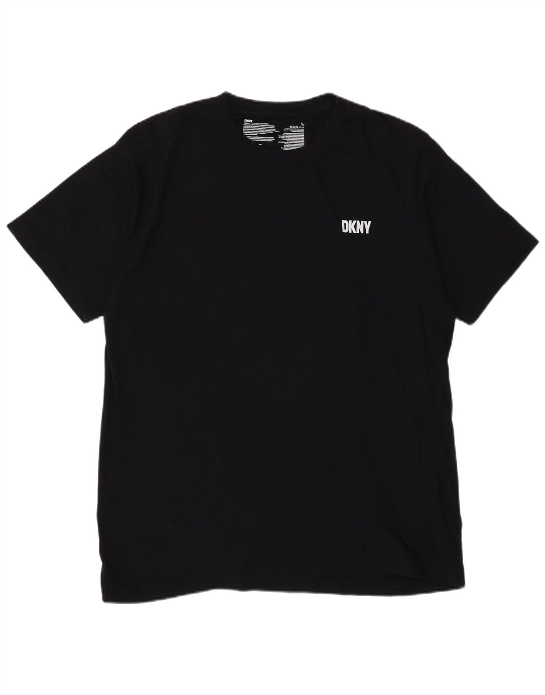 Camiseta masculina Dkny top grande algodão preto