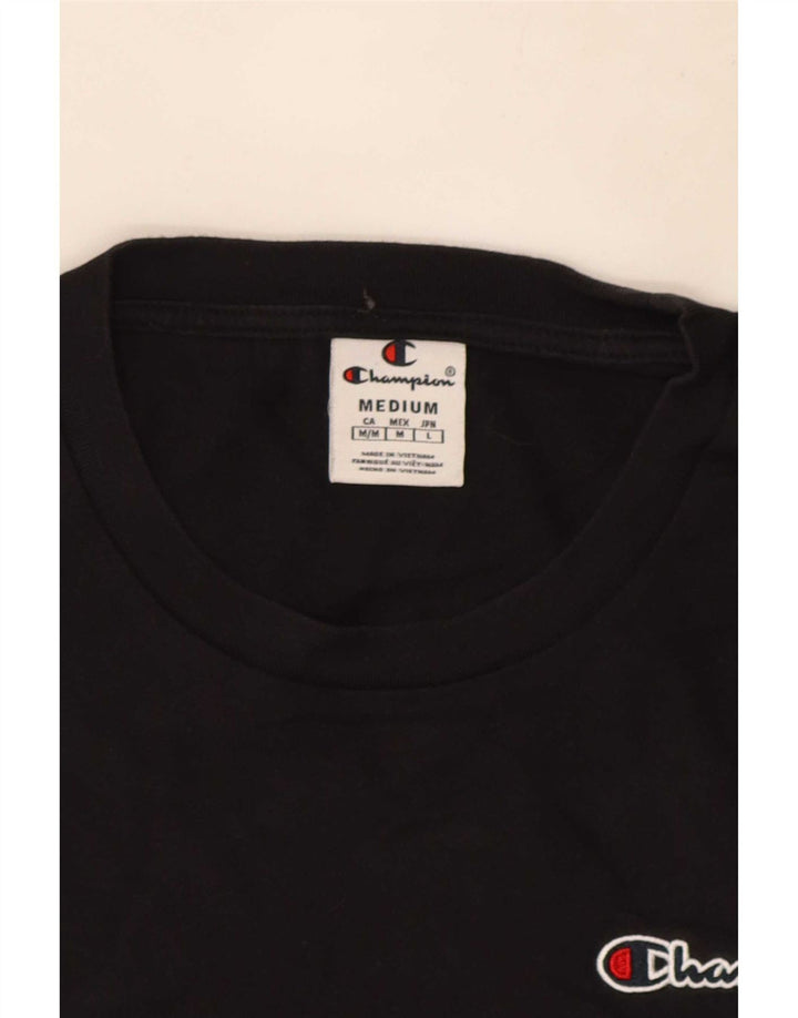 Camiseta masculina Champion Top Médio Preto