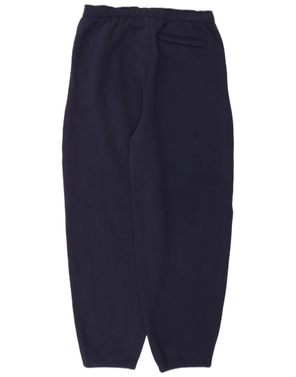 Calça de treino masculina Diadora Joggers grande algodão azul marinho