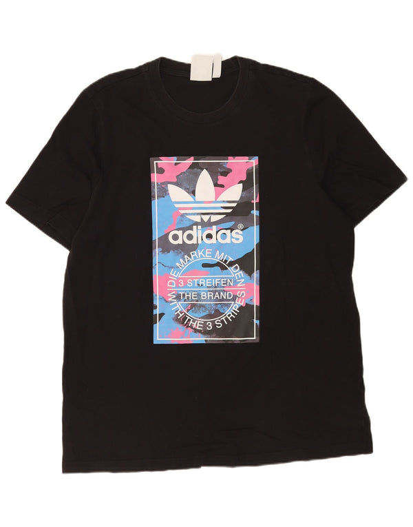 Camiseta Adidas Masculina Graphic Top XL Algodão Preto