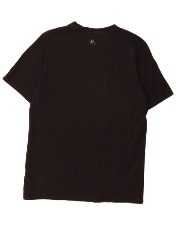Camiseta Adidas Meninos Graphic 15-16 Anos Algodão Preto