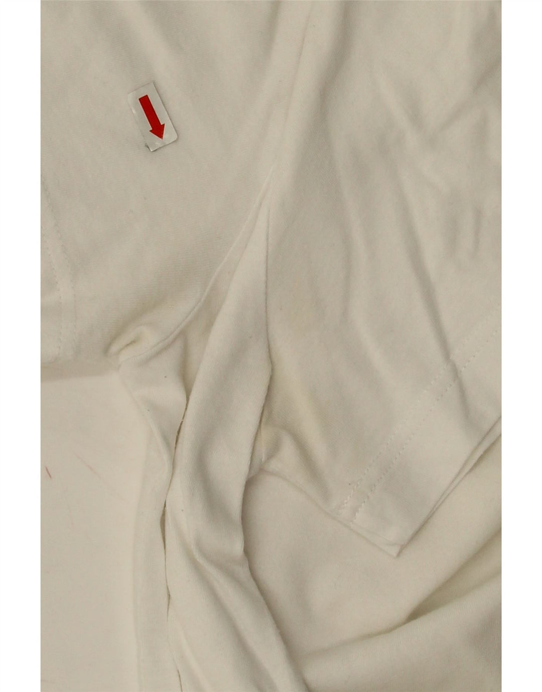 Camiseta masculina Lacoste Regular Fit tamanho superior 3 pequeno algodão branco