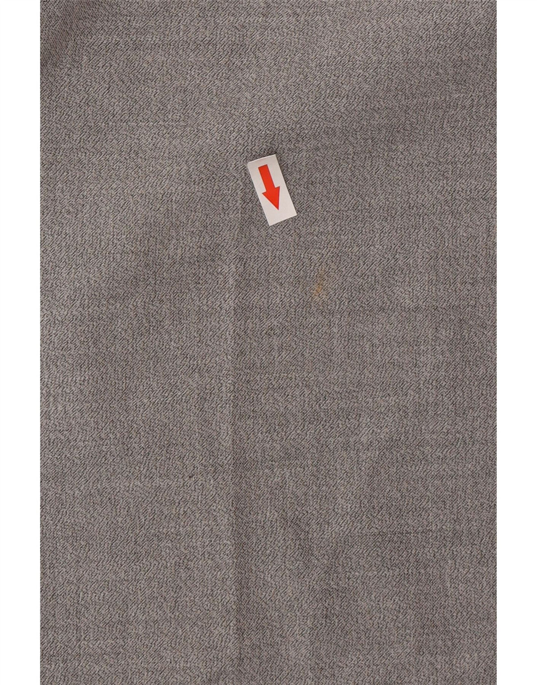 Zara Mens Slim Suit Calças EU 46 XL W36 L33 Cinza Poliéster