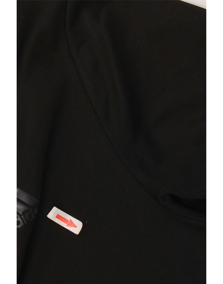 Camisa polo masculina Adidas grande preta