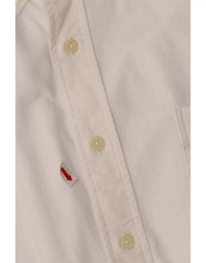 Camisa masculina HENRI LLOYD grande algodão branco