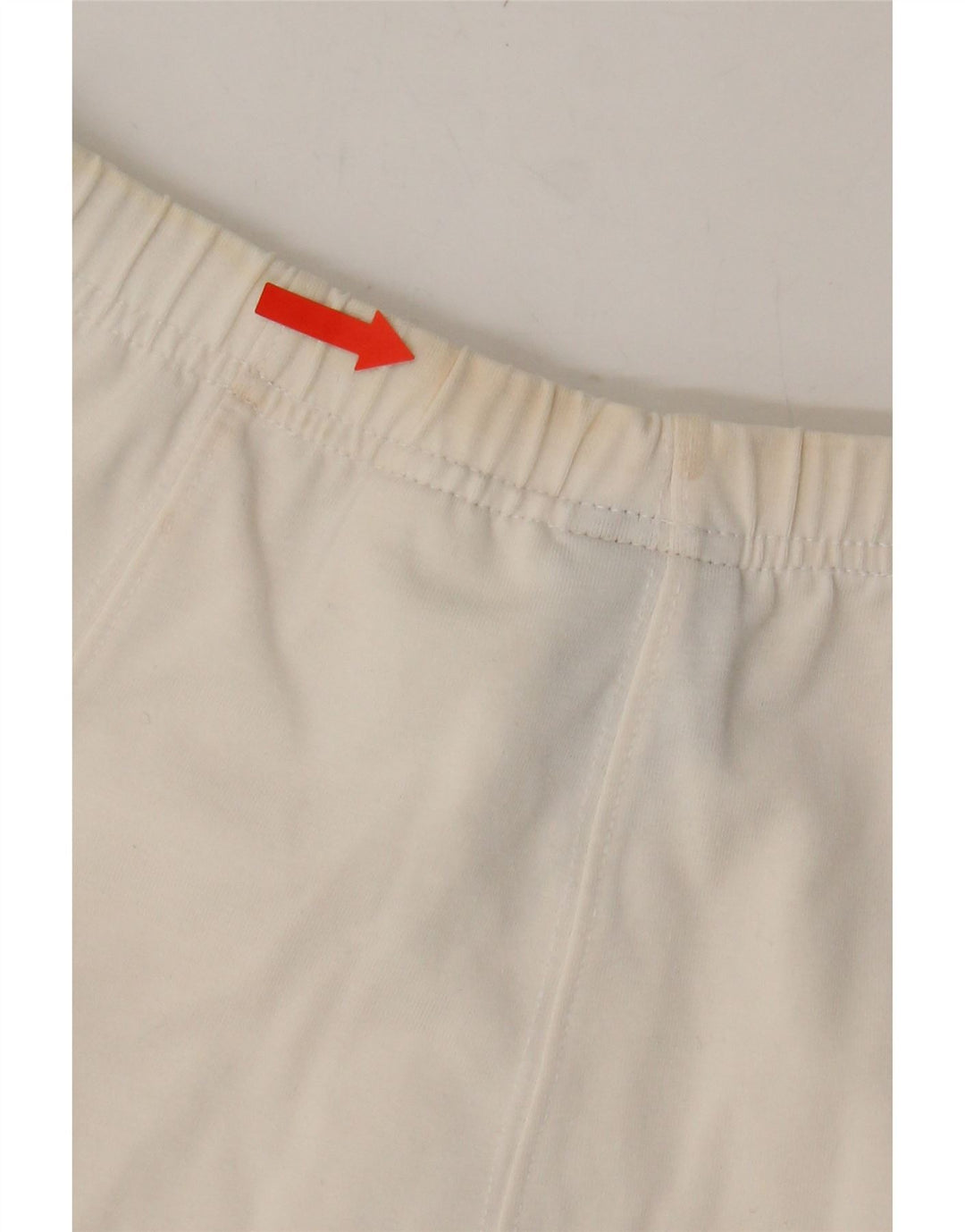 NIKE Womens Tennis Skirt US 4/6 Small White Cotton Vintage Nike and Second-Hand Nike from Messina Hembry 