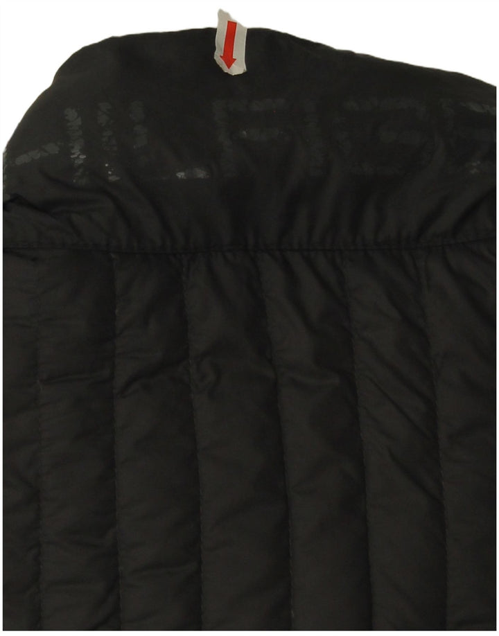 Jaqueta acolchoada masculina Tommy Hilfiger Reino Unido 38 Nylon cinza médio