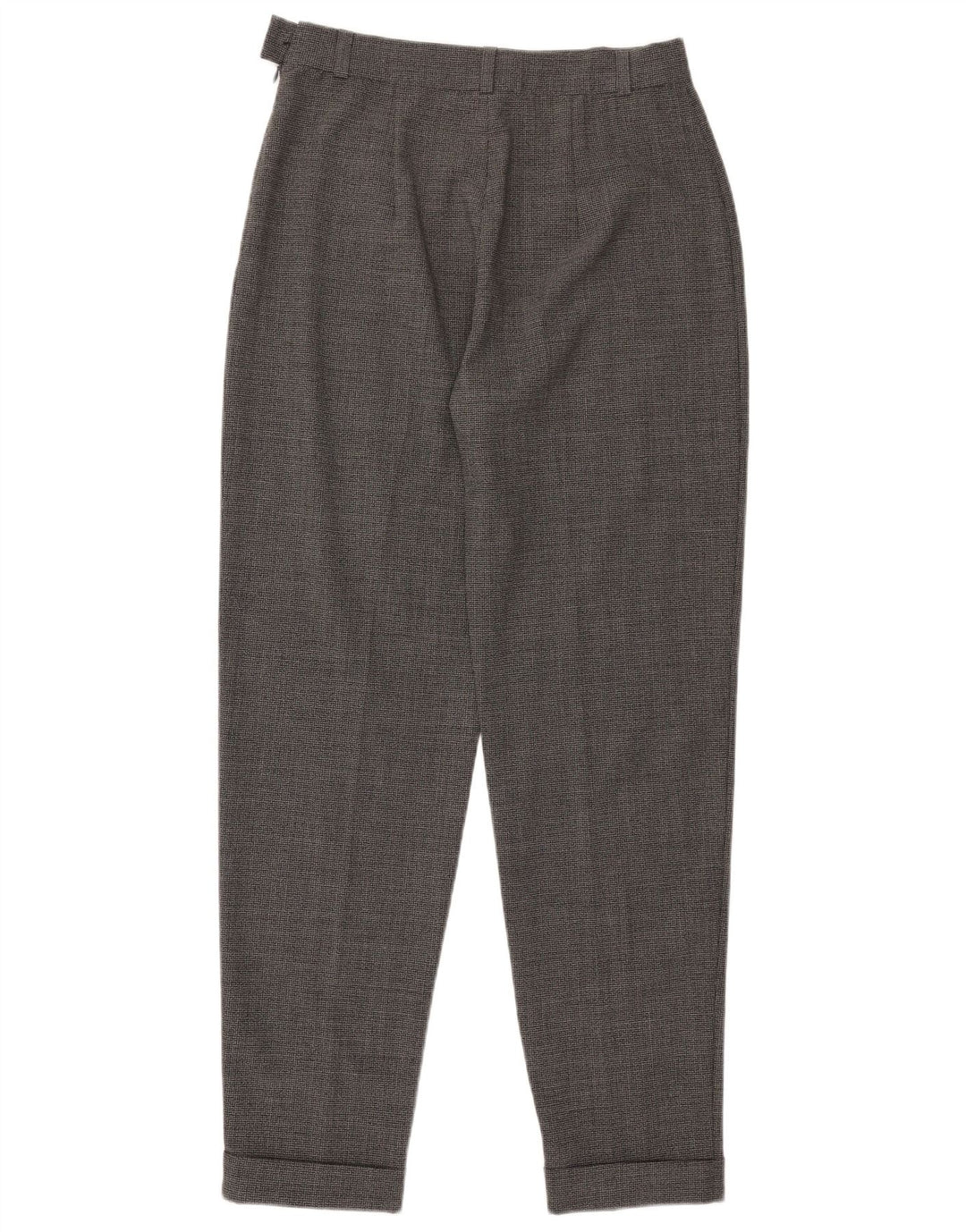 Calça feminina clássica Max & Co. Reino Unido 14 grande W30 L32 cinza