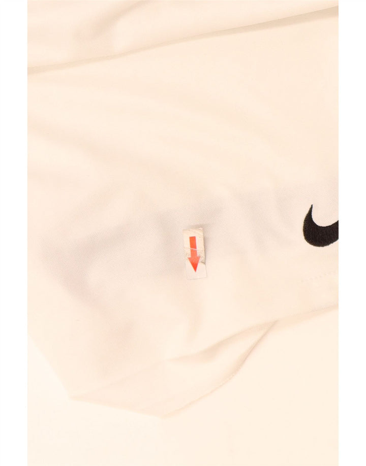 Nike Mens Dri Fit Sport Shorts Grande Off White Poliéster