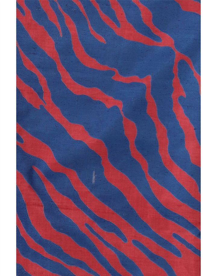 Calça chino feminina VINTAGE reta W30 L29 listrada azul