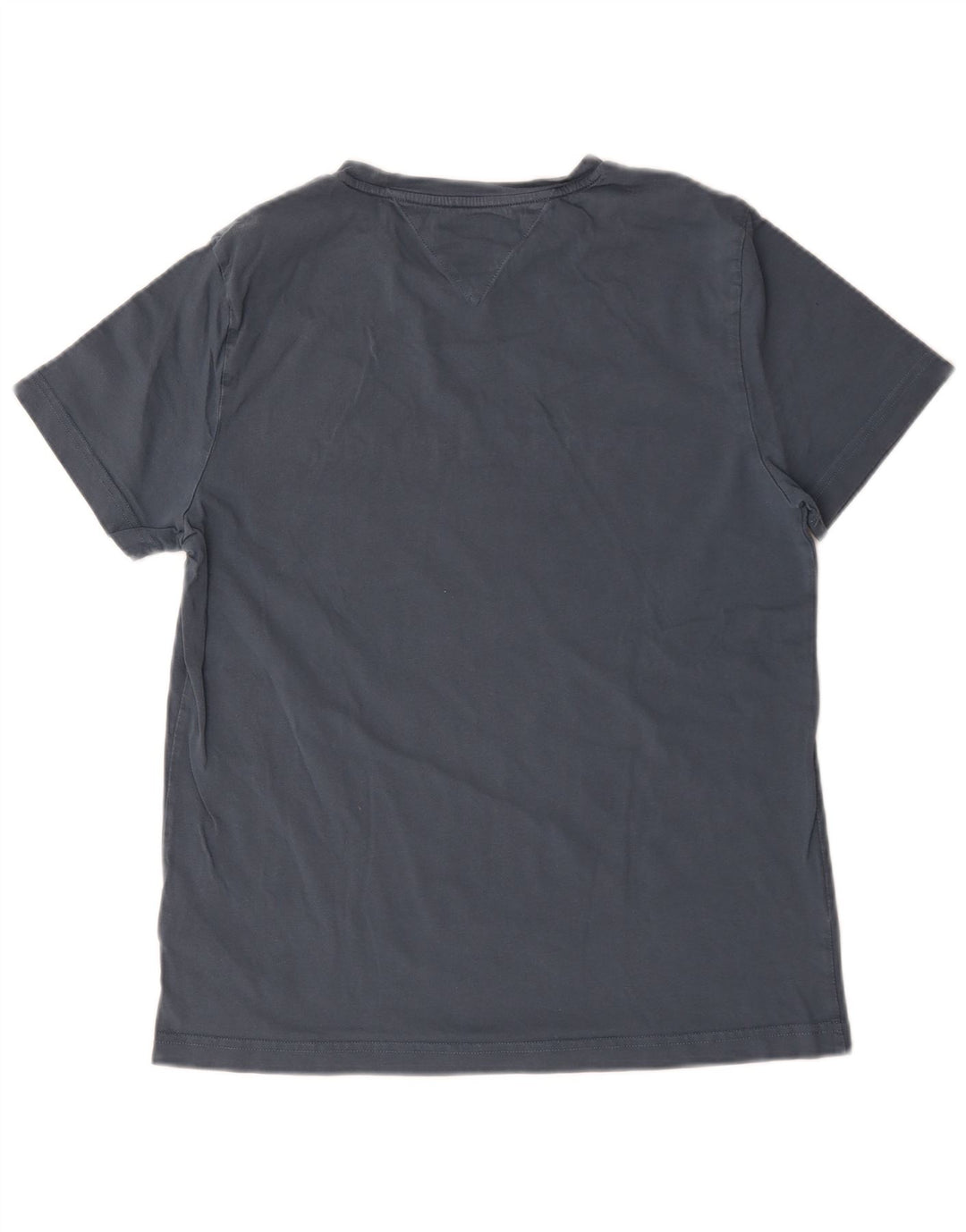 Camiseta masculina Tommy Hilfiger com estampa gráfica cinza médio algodão