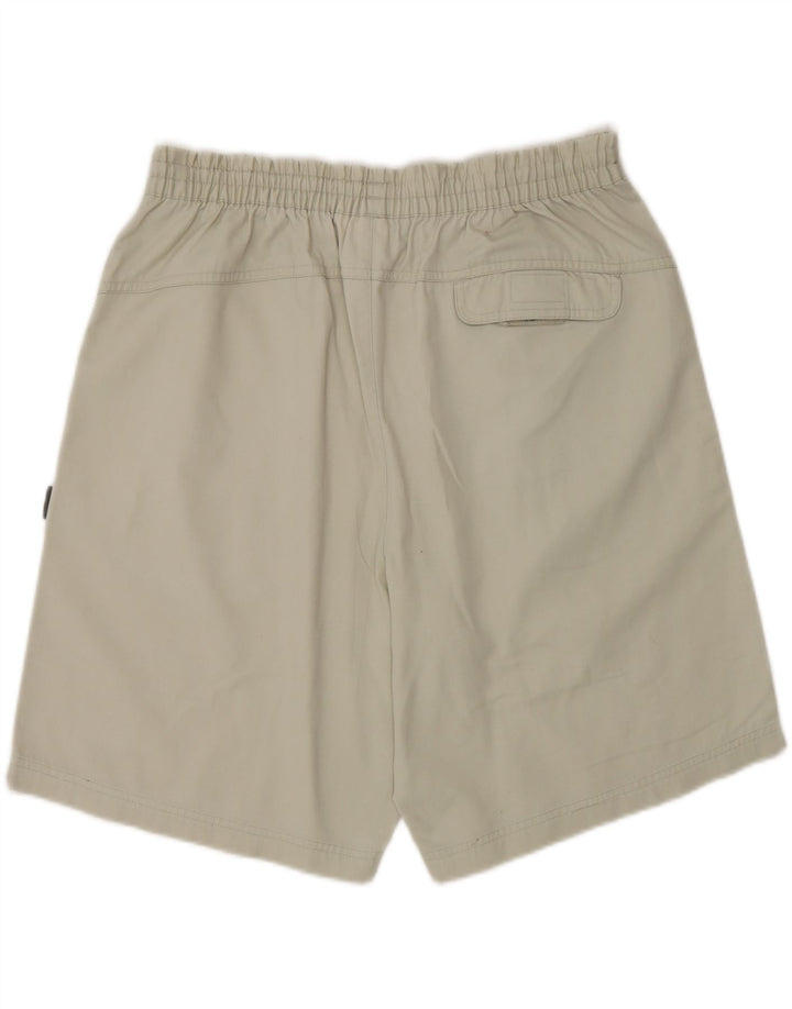 Adidas Mens Chino Shorts Grande W34 Poliéster Bege