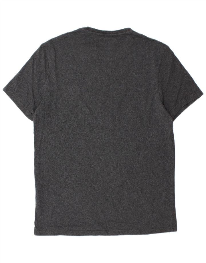 Camiseta masculina Lyle & Scott grande algodão cinza