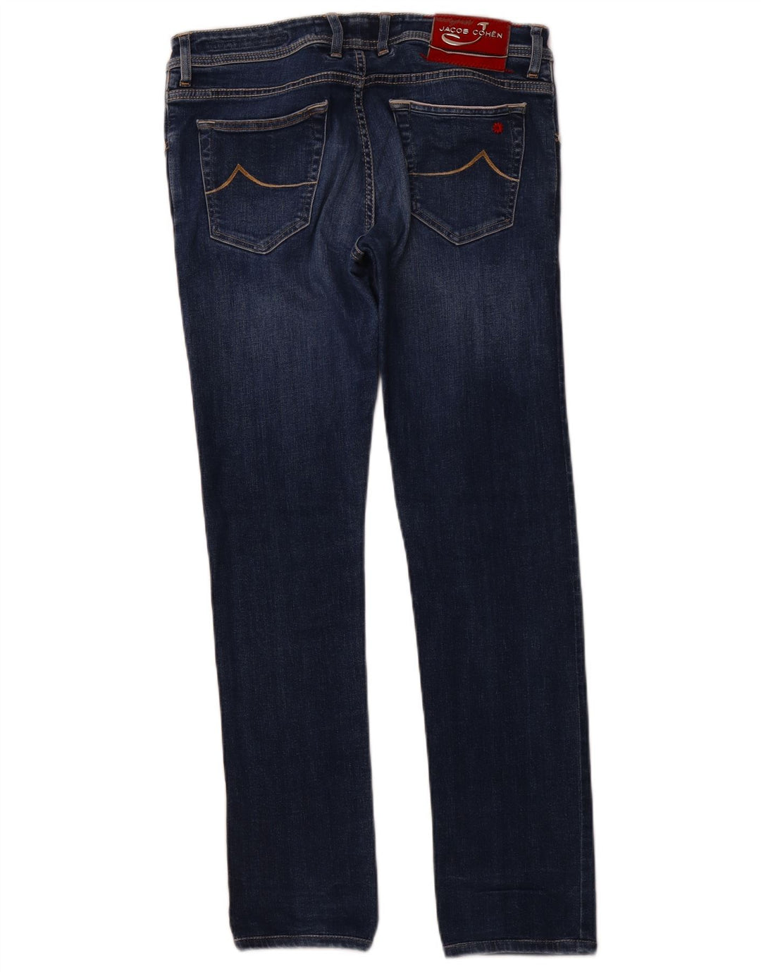 Jeans slim feminino JACOB COHEN W32 L29 algodão azul marinho