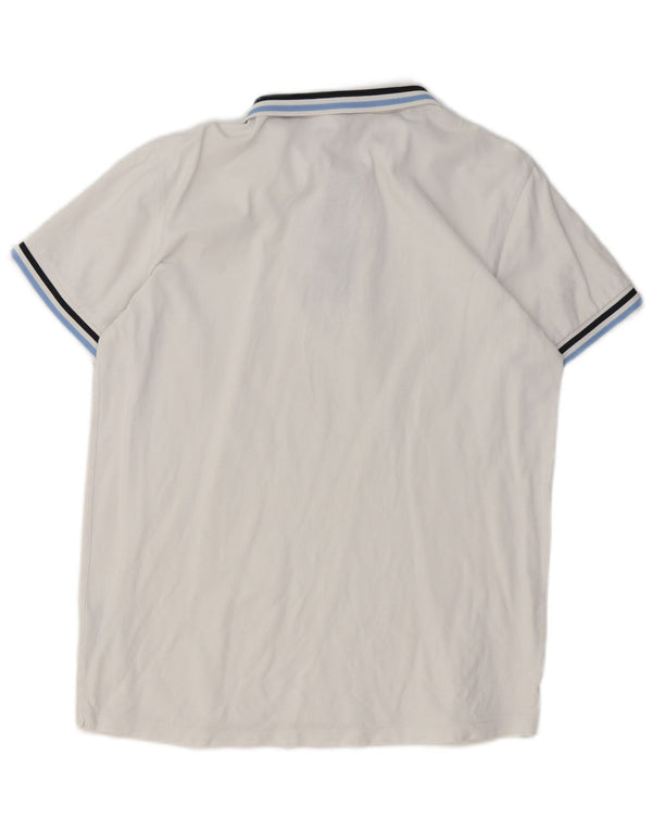 Camisa polo masculina Kappa XL algodão branco