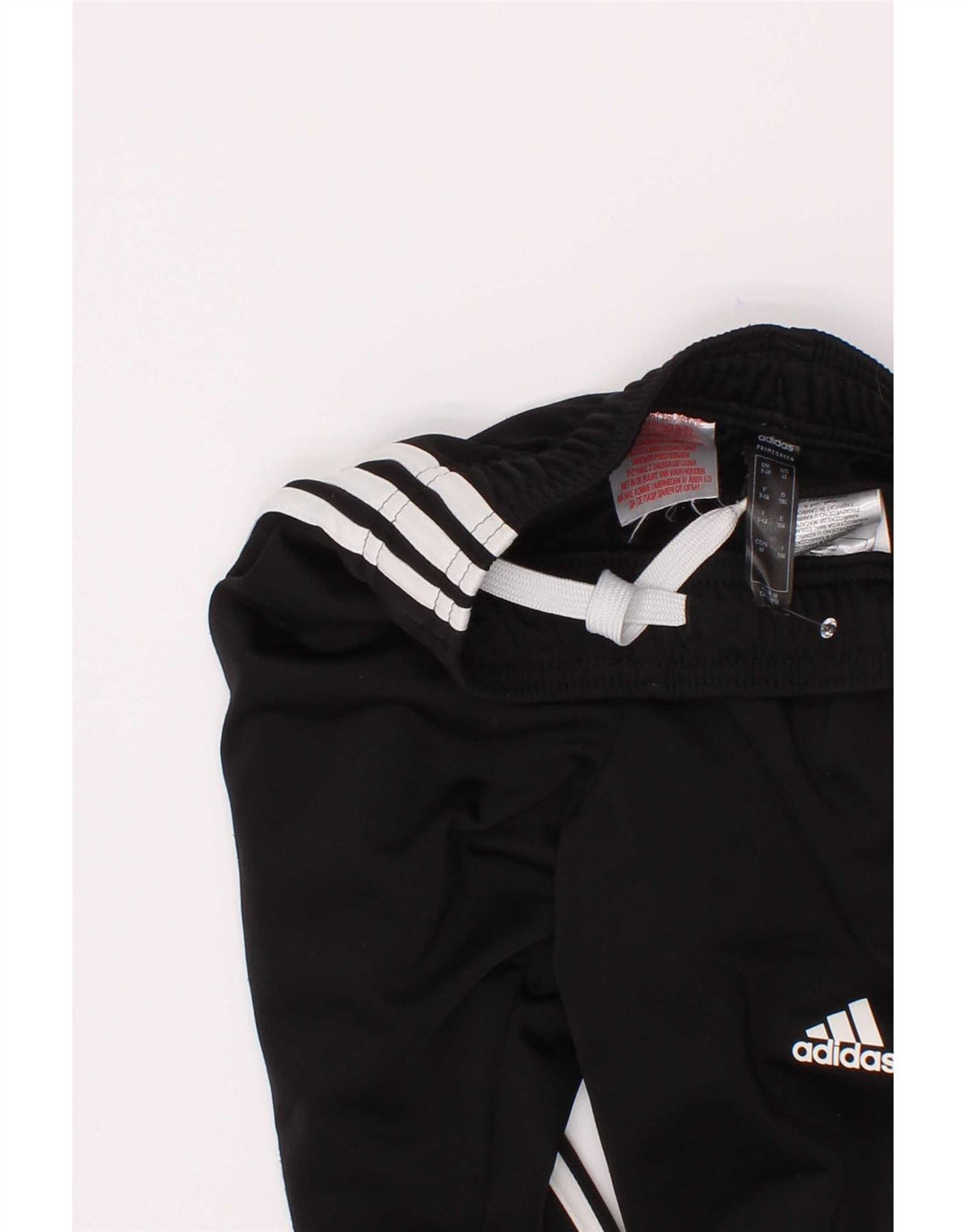 Adidas meninos calças de treino joggers 3-4 anos preto poliéster