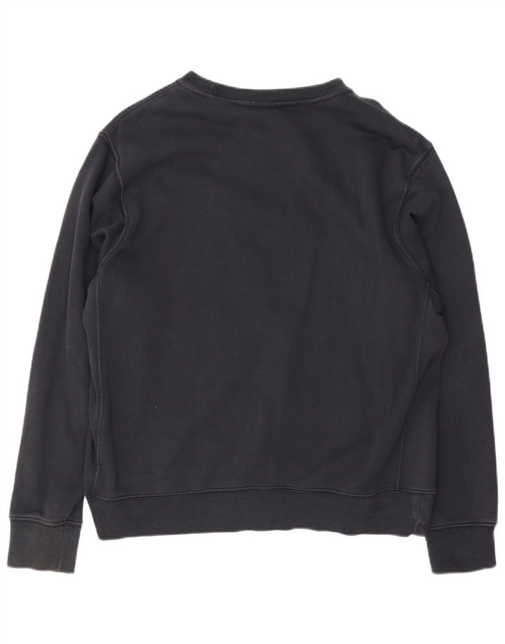 Nike masculino moletom jumper médio algodão preto