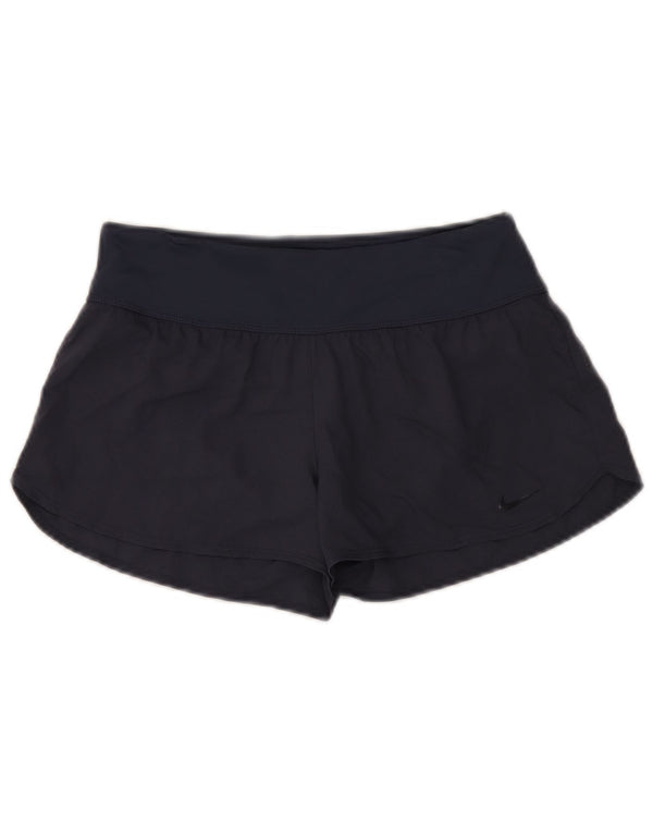 Shorts esportivos femininos Nike UK 6 XS azul marinho poliamida