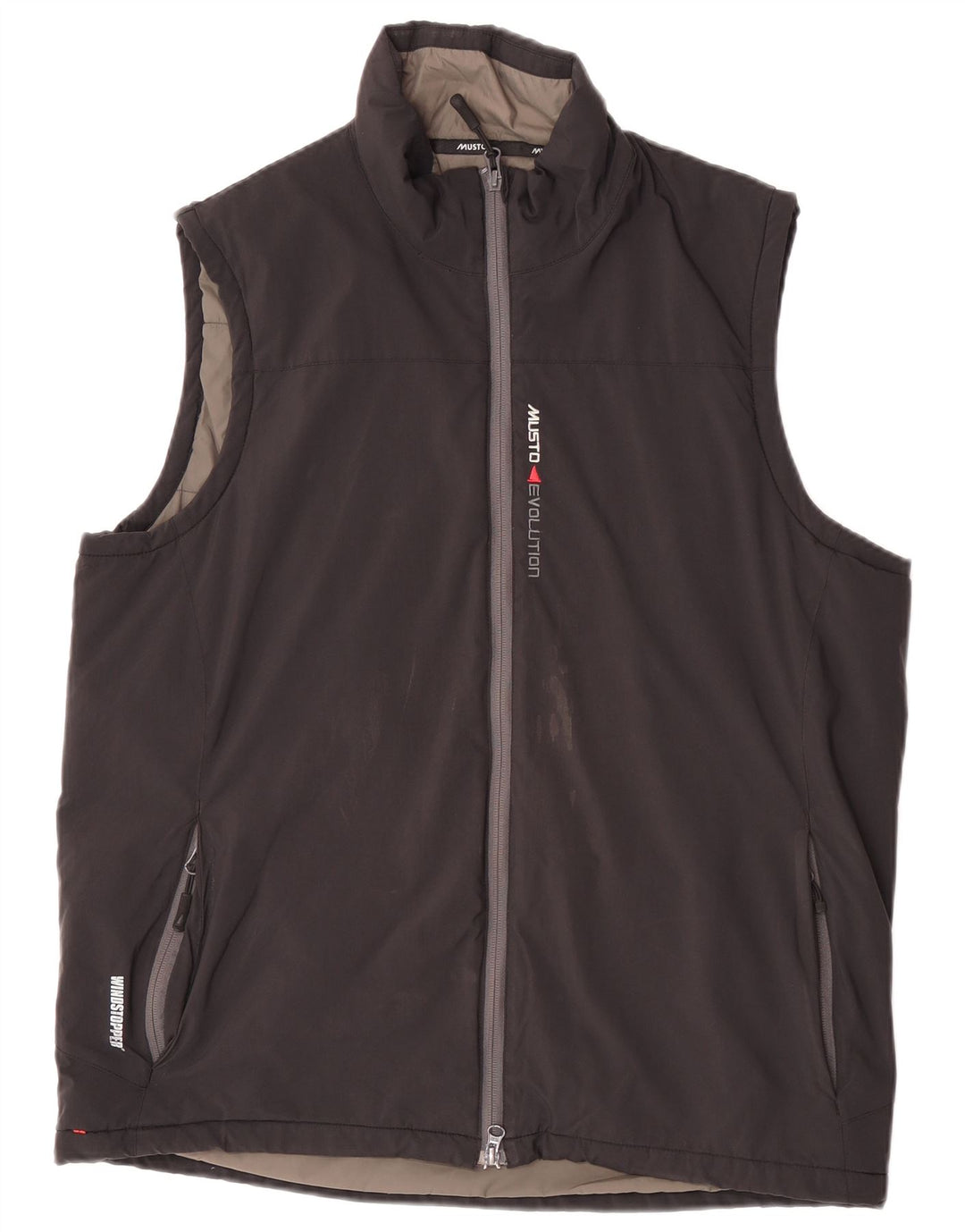 Colete acolchoado masculino Musto UK 42 XL preto poliamida