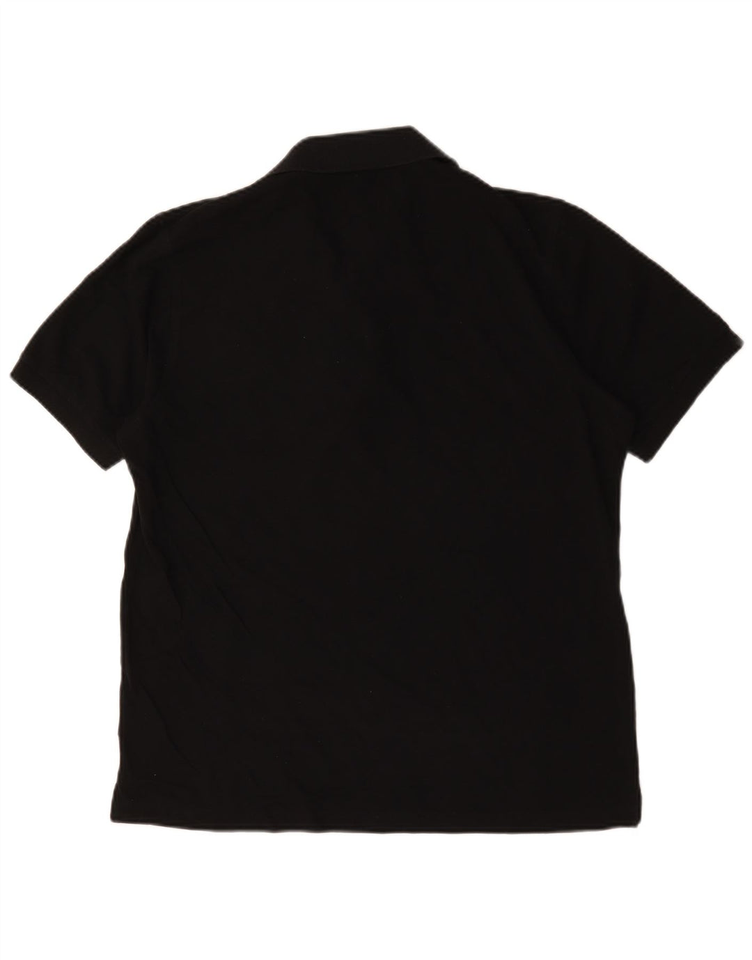 Camisa polo masculina Hugo Boss de algodão preto médio