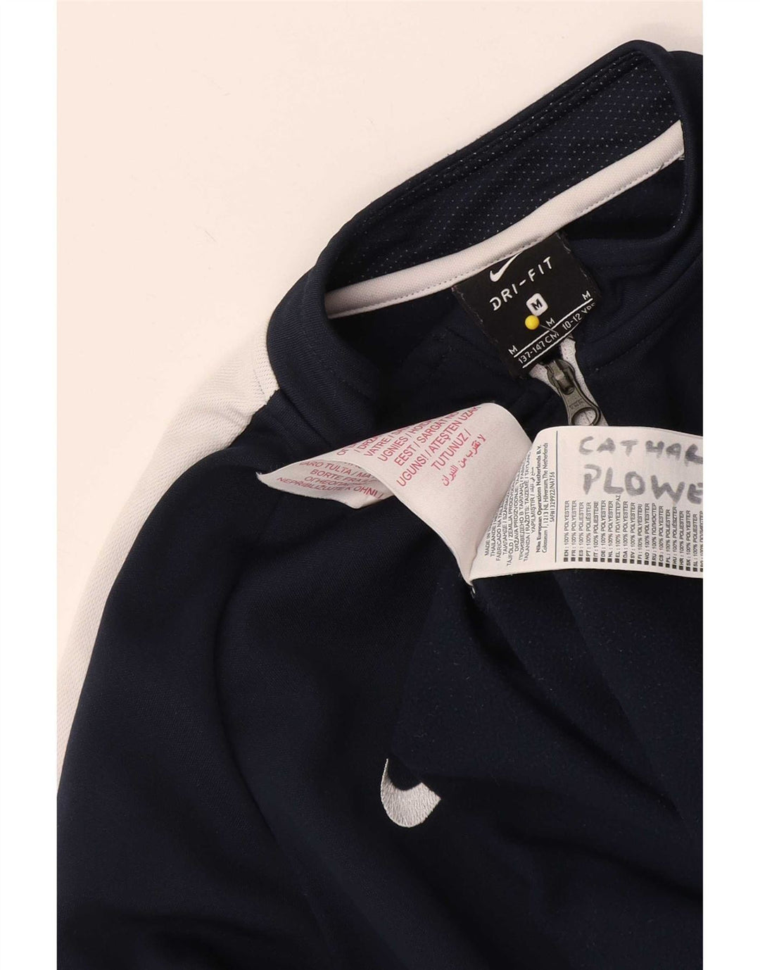 Nike Boys Dri Fit Pullover Treino Top 10-11 Anos Médio Azul Marinho