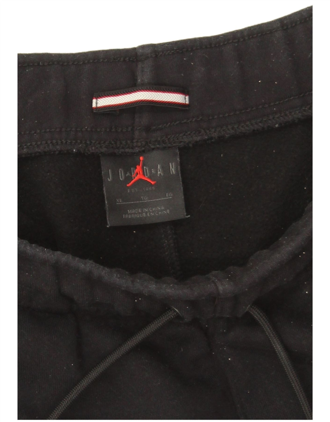 Shorts esportivos masculinos Jordan XL algodão preto