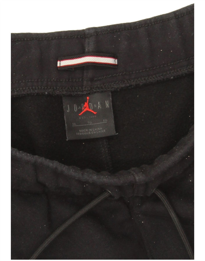 Shorts esportivos masculinos Jordan XL algodão preto