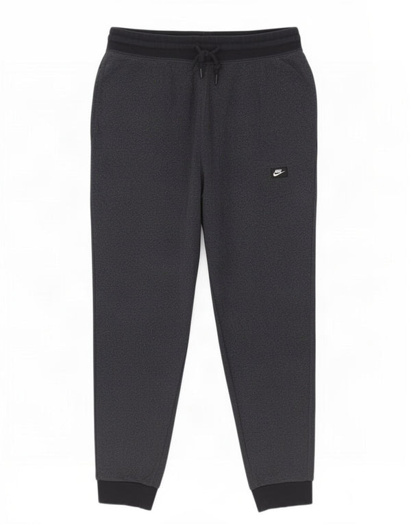 Nike Mens Tracksuit Trousers Joggers Large Grey Cotton