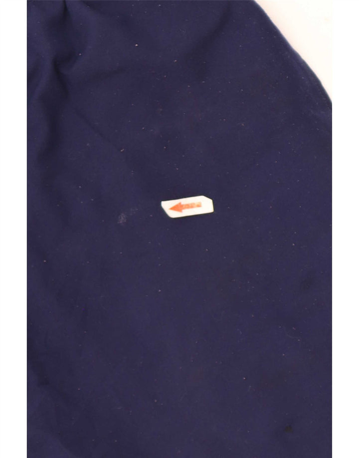 Shorts esportivos masculinos Adidas grandes poliéster azul marinho