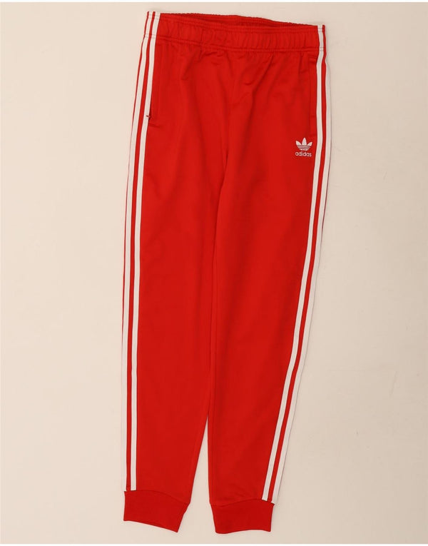 Adidas Meninas Calças de Treino Joggers 15-16 Anos Poliéster Vermelho