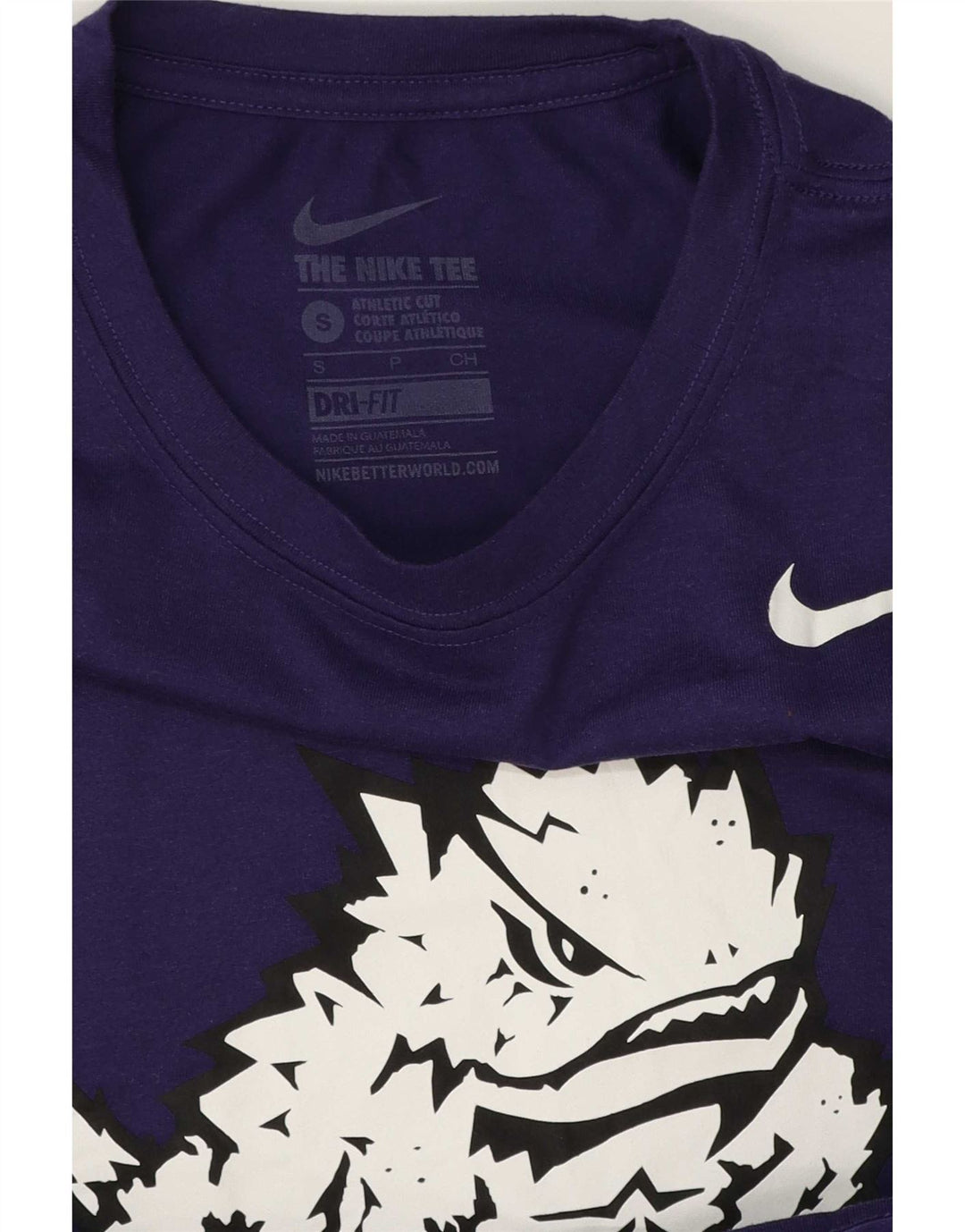 Camiseta Nike Masculina Dri Fit Graphic Top Pequeno Roxo