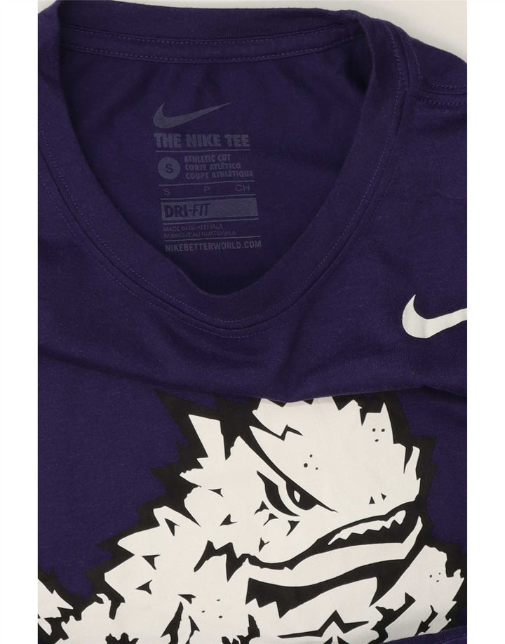 Camiseta Nike Masculina Dri Fit Graphic Top Pequeno Roxo