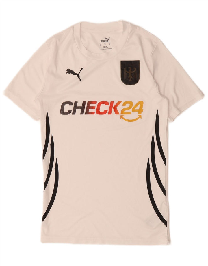 Puma Camiseta Masculina Graphic Top XS Poliéster Branco