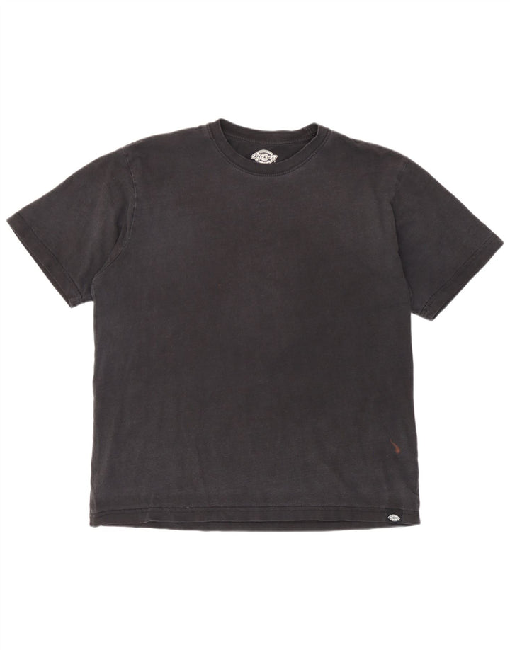 Camiseta masculina Dickies top grande de algodão preto