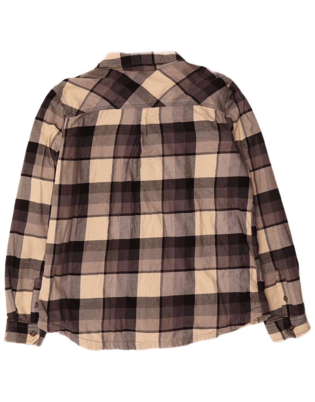 Camisa feminina de flanela Lenhador Carhartt EUA 12/14 grande xadrez multicolorida
