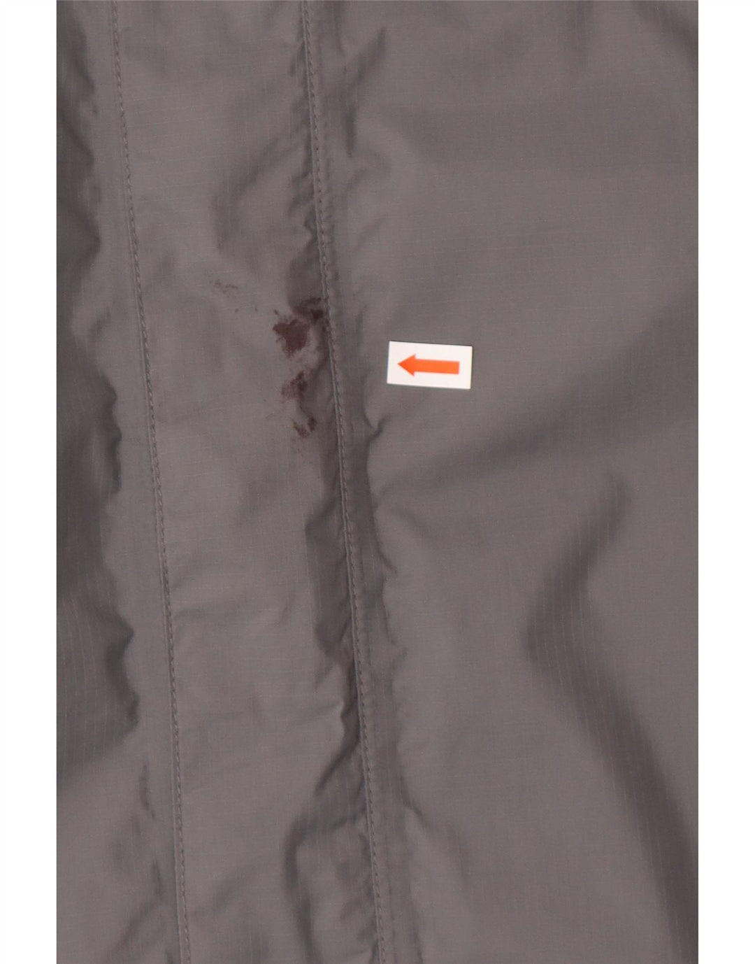 Jaqueta de chuva masculina com capuz THE NORTH FACE Reino Unido 38 nylon cinza médio