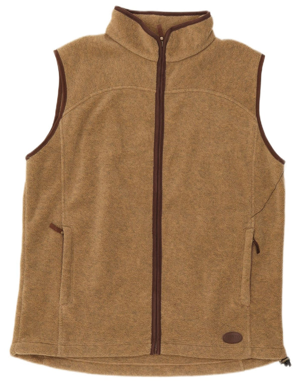 Musto Mens Fleece Gilet UK 46 3XL Poliéster Marrom