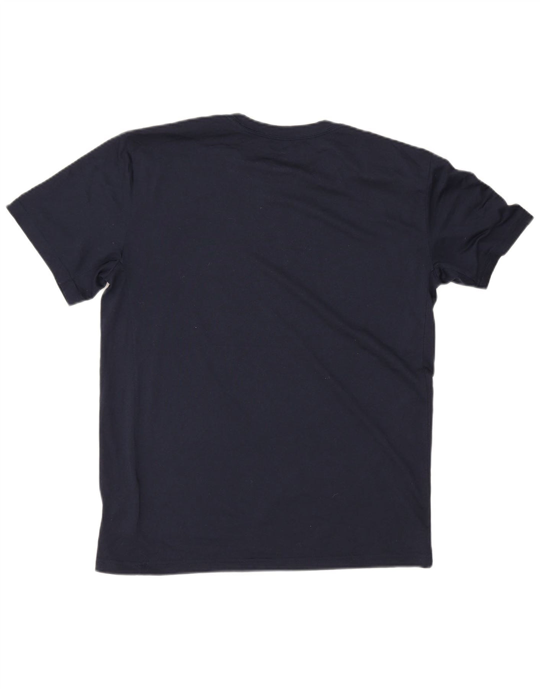Camiseta Nike Masculina Dri Fit Graphic Top Médio Azul Marinho Poliéster