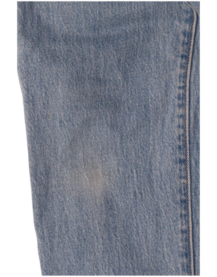 Calça jeans feminina Levi's 501 Slim W25 L32 azul algodão