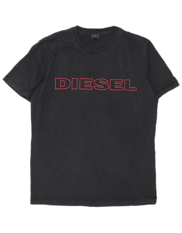 Camiseta masculina diesel Diesel Top XL algodão preto